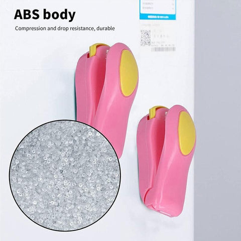 Handheld Mini Heat Sealer Poly Bag Sealing Machine Food Portable Plastic Small - Yellow