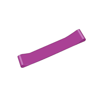 Exercise Resistance Bands Loop Power Strength Training Fitness Yoga Pilates Gym - Rose Red (600*50*0.9MM)