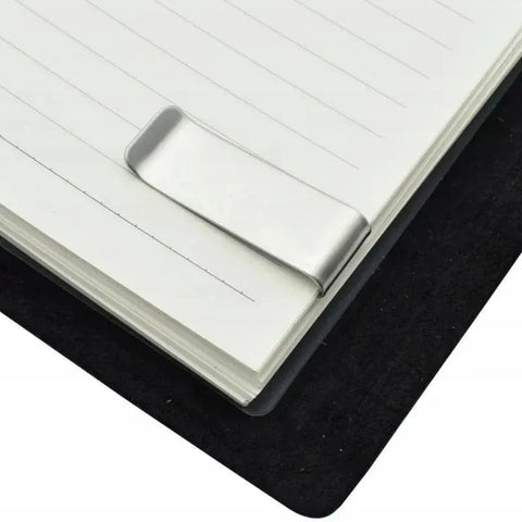 Clip Note Business Card Holder Stainless Steel Mens Wallet Metal - Gold