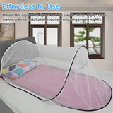 Portable Foldable Mosquito Net Pop-Up Travel Tent for Indoor Outdoor Use