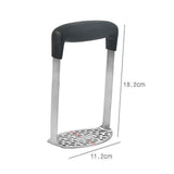 Potato Masher Vegetable Tool Stainless Steel Heat Kitchen Resistant Press Rice A