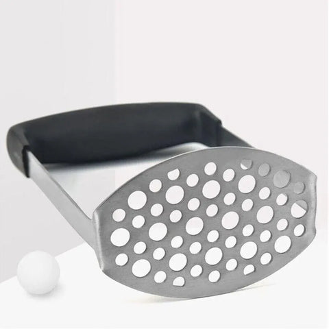 Potato Masher Vegetable Tool Stainless Steel Heat Kitchen Resistant Press Rice A