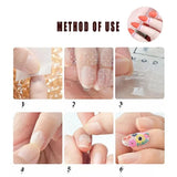 24-2400PCS Double Sided Adhesive Press On Nail Stickers Clear Tape Glue Tabs - 1PC (24xNail Stickers)