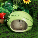 Ceramic Hamster Nest Shelter Landscaping Supplies Small Animal Hideout House - Cloud