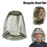 Outdoor Mosquito Head Net Fly Insect Bug Protector for Camping Hiking Fishing