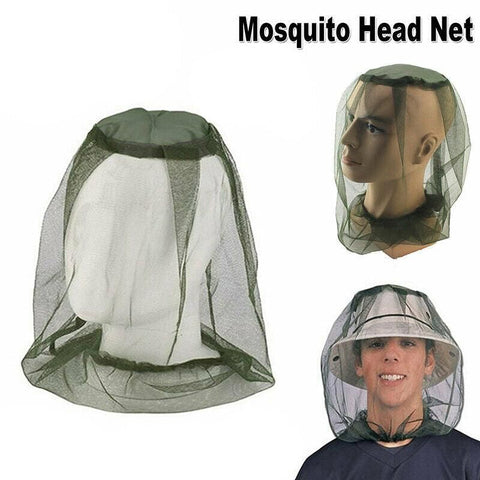 Outdoor Mosquito Head Net Fly Insect Bug Protector for Camping Hiking Fishing