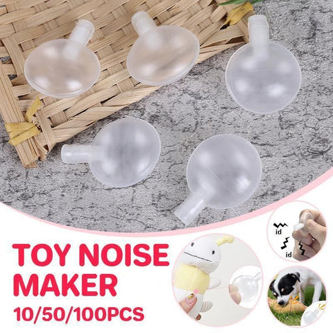 Toy Squeaker Replacements for Dog Cat Plush Toys Sound Inserts Repair Parts - 10pcs