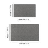 Anti Slip Bathroom Mat Non Slip Shower Floor Mat Quick Dry Soft Comfortable Rug - Beige-40x60cm