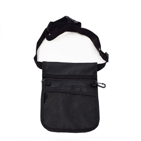 Nurse Pouch Waist Bag Medical Tool Organizer Pocket Belt with Keyring - Purple