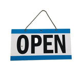 Open Closed Sign with Will Return Clock for Business Shops and Home Use 29x15cm