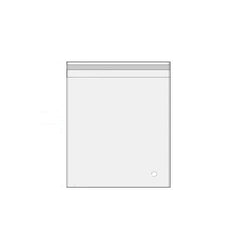 100Pcs Self-Adhesive Clear Opp Cellophane Bags with Air Hole - 40*46+4cm