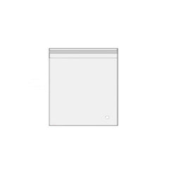 100Pcs Self-Adhesive Clear Opp Cellophane Bags with Air Hole - 28*38+4cm