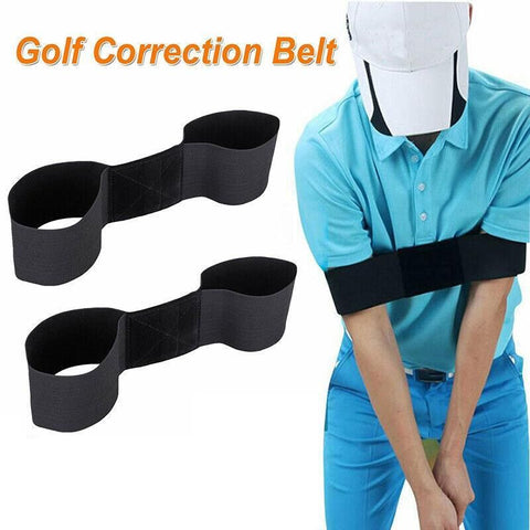 Golf Swing Training Aid Golf Arm Band Posture Motion Correction Belt