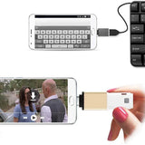 USB Type-C to USB 3.0 Adapter OTG Converter for Phone Tablet Laptop - Rose Gold