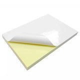 A4 Self Adhesive Sticker Paper Sheet Label Laser Inkjet Print Mailing Address - White Matte 2x4 *100 PCS