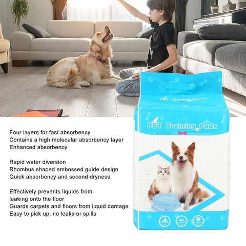 Bamboo Charcoal Deodorant Pet Pads Wholesale for Dogs Cats Fragrant - L-40PCS 60*60cm
