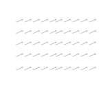 50X Pegboard Hooks Metal Panel Valcano Peg Board Hook Steel 50 100 150 200 Mm - 10CM