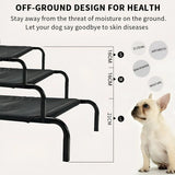 Heavy Duty Pet Raised Bed Elevated Trampoline Hammock Cat Dog Raised Deluxe - L
