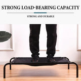 Heavy Duty Pet Raised Bed Elevated Trampoline Hammock Cat Dog Raised Deluxe - L
