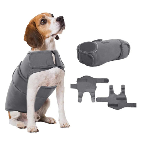 Pet Comfort Dog Relief Vest Jacket Soft Anxiety Coat for Small Medium Large Dogs - M