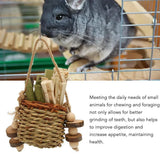 Pet Teething Stick Set Chew Toys for Hamster Dental Care Small Animal Supplies