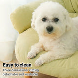 Universal Dog Cat Bed Four Seasons Mat Removable Washable Comfortable Cushion - Green