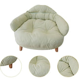 Universal Dog Cat Bed Four Seasons Mat Removable Washable Comfortable Cushion - Green