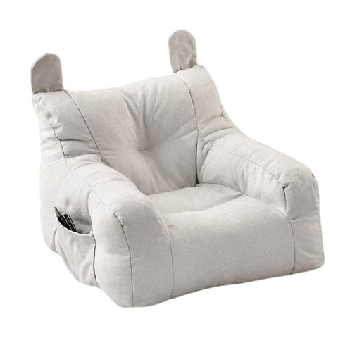 Small Sofa Chair Couch for Living Room Family Pet Furniture Comfortable Seat - White