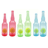 Durable Pet Teething Resistant Tennis Ball Wine Bottle Chew Toy for Dogs Play - Green-L