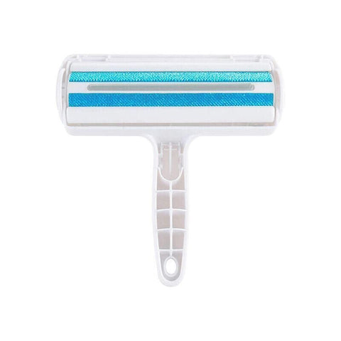 Pet Hair Remover Brush Dog Cat Fur Cleaning Roller Reusable Self Cleaning Tool - Orange