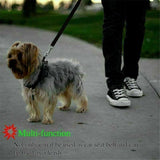 Adjustable Pet Dog Car Clip Lead Harness Strap for Vehicle Travel Restraint Use - Yellow