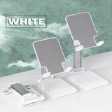 Foldable Adjustable Universal Desk Stand Holder For Mobile Phone Tablet Portable - Green