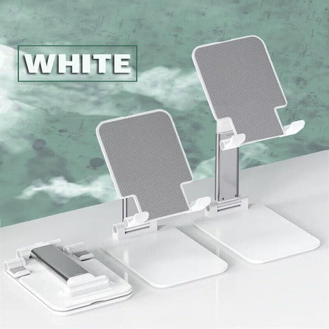 Foldable Adjustable Universal Desk Stand Holder For Mobile Phone Tablet Portable - Green