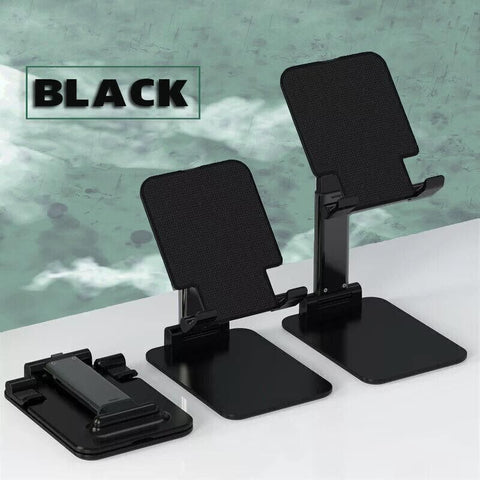 Foldable Adjustable Universal Desk Stand Holder For Mobile Phone Tablet Portable - Green