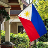 Large Philippines Flag 90 x 150 cm Outdoor Indoor Polyester with Eyelets