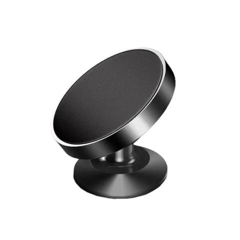 360-Degree Car Phone Holder Dashboard Mount Stand Cradle for Flat Surface - Black
