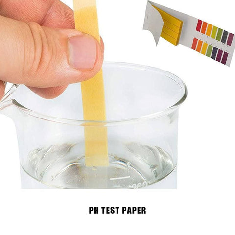pH Test Strips Universal Litmus Paper for Water Saliva Urine Pool Soil Liquid 1-14 - 80PCS (1 Book)