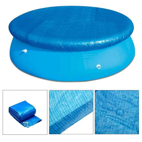 Round Swimming Pool Cover Lot For Garden Outdoor Paddling Family Pools - 366cm