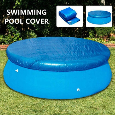 Round Swimming Pool Cover Lot For Garden Outdoor Paddling Family Pools - 366cm