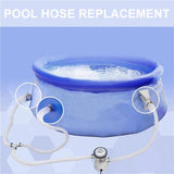 2 x Genuine Intex Hose Pipe for Above Ground Swimming Pool Pump Filter 32mm