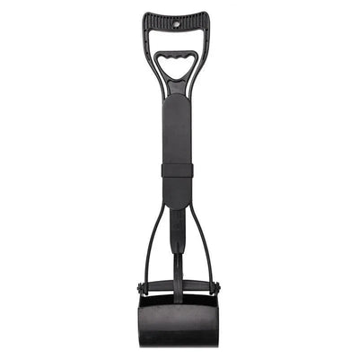 Long Handle Pet Pooper Scooper with Clamping Jaw for Dog Waste Pickup Outdoor Use
