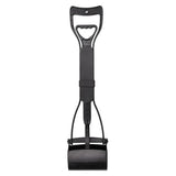 Long Handle Pet Pooper Scooper with Clamping Jaw for Dog Waste Pickup Outdoor Use