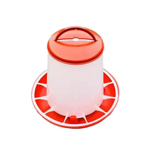 Durable Poultry Feeder and Waterer for Chicken and Chook Farming Use - Feeder