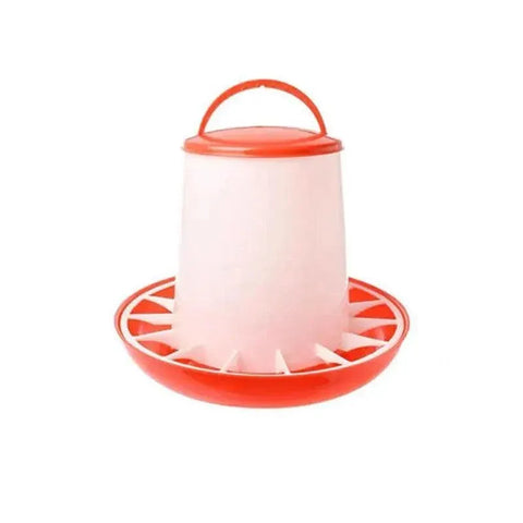 Durable Poultry Feeder and Waterer for Chicken and Chook Farming Use - Feeder