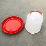 Durable Poultry Feeder and Waterer for Chicken and Chook Farming Use - Feeder