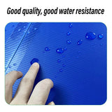 Large Capacity Waterproof Plastic Storage Box Foldable Moving Organizer Durable - 40x30x30cm