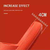 Ultra-Soft Pillow Slides EVA Slippers for Indoor Outdoor Use – Thick Anti-Slip Sole - Grey 40-41