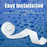 Kitchen Bathroom Sink Sealing Strip Waterproof Tape 3.2M White Easy to Clean White - 38mm*3.2m