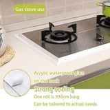Kitchen Bathroom Sink Sealing Strip Waterproof Tape 3.2M White Easy to Clean White - 38mm*3.2m