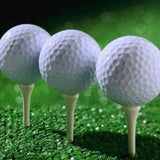 Indoor Outdoor Golf Training Foam Balls 12 Pack PU Soft Practice Accessories - Red